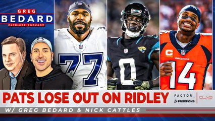 Losing Ridley - what now? | Greg Bedard Patriots Podcast