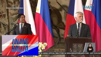 PBBM, inaasahang tutulong ang Czech Republic sa Pilipinas sa gitna ng isyu sa West Philippine Sea | UB