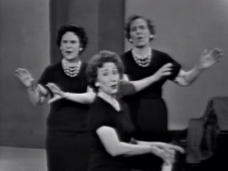 Singing Grandmothers - (Up A) Lazy River (Live On The Ed Sullivan Show, April 7, 1963)