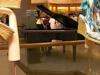 Pianiste en live dans les Magasins U.S