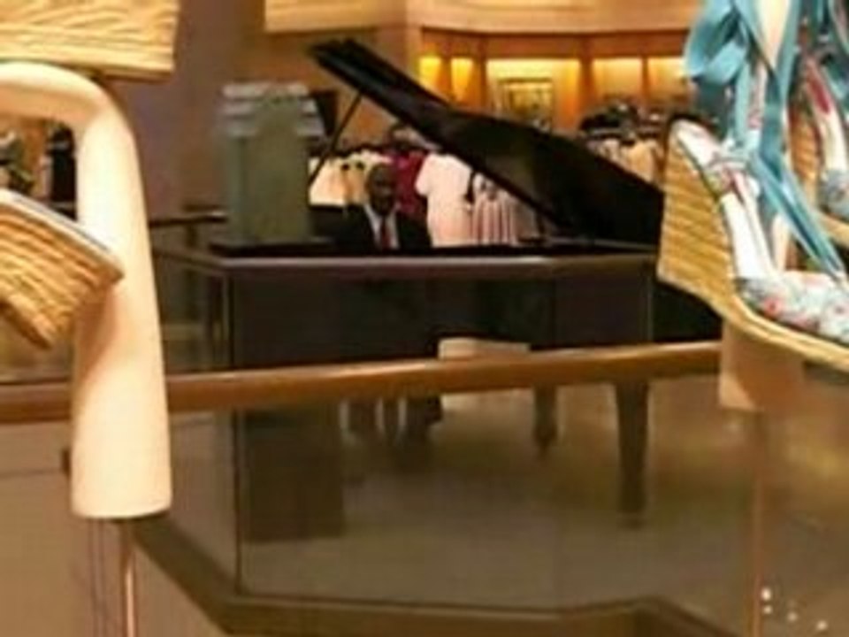 Pianiste en live dans les Magasins U.S
