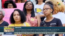 En Brasil a 6 años del asesinato de Marielle Franco, brasileños aún exigen justicia