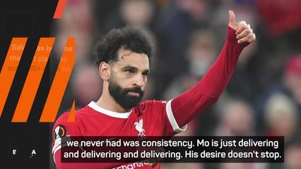 "I told Salah not to defend!" - striker gets 90 minutes in Liverpool romp