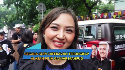 ALASAN PILIH GANJAR MAHFUD TERUNGKAP KETIKA NGOPI DI CAFERAVAN. MENGEJUTKAN