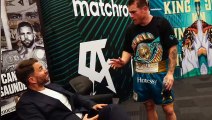 Eddie Hearn fantasea con traer de regreso a Canelo Álvarez a Matchroom Boxing