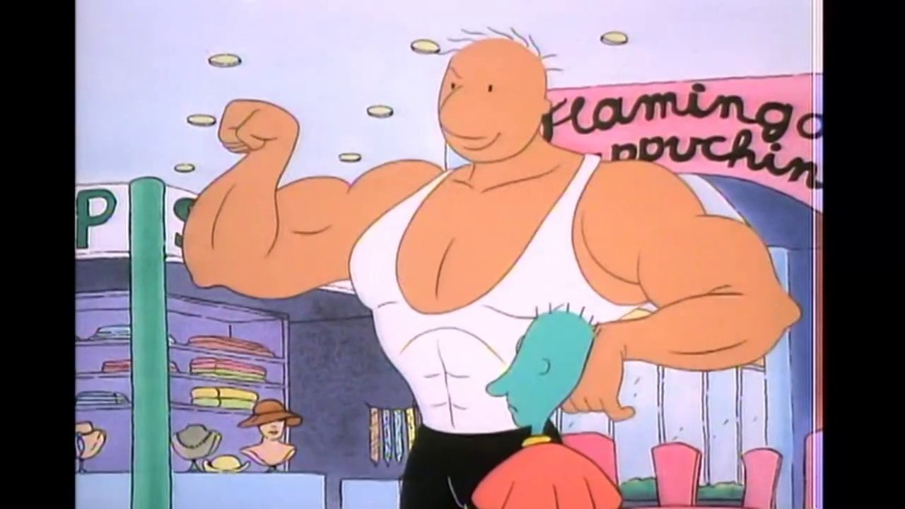 Muscle Cartoon Clip - Doug 1