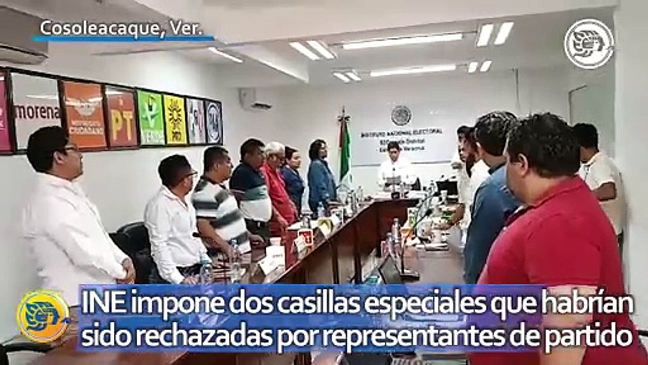 INE impone dos casillas especiales que habrían sido rechazadas por representantes de partido