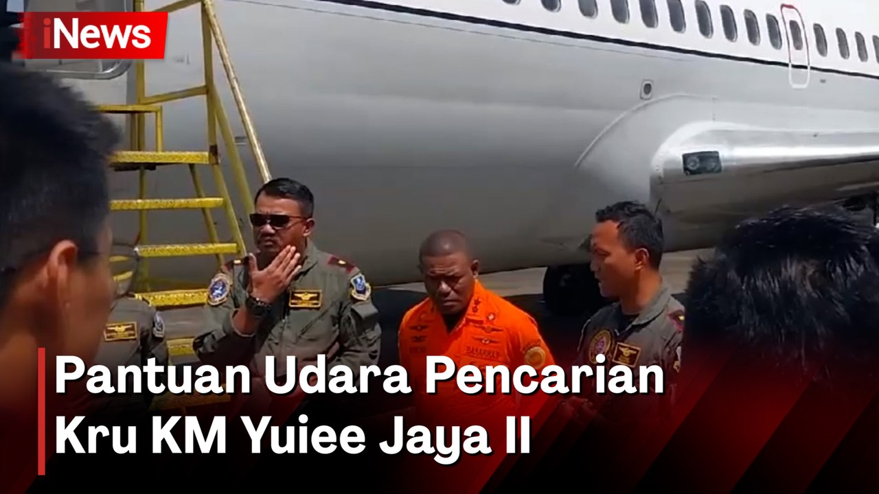 Pesawat TNI AU Bantu Pencarian 21 Kru Hilang KM Yuiee Jaya II