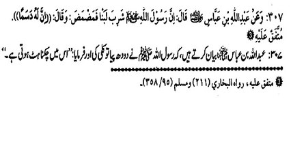 KIYA DOODH PEENE SE WAZU TOOT  JATA HAI ? (307)