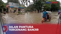 Jalan Pantura Kendal Tergenang Banjir, Polisi Alihkan Arus Lalu Lintas