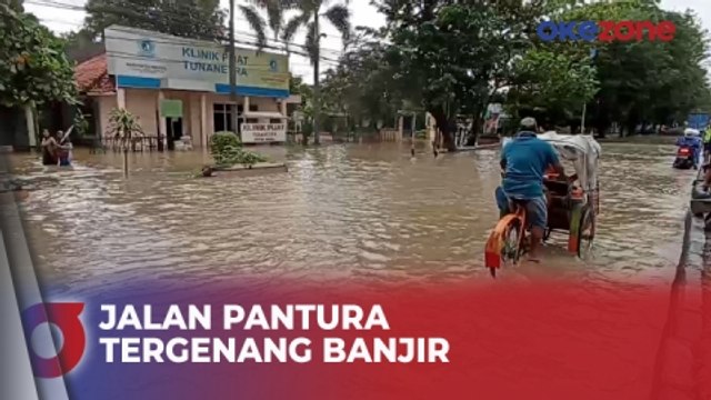 Jalan Pantura Kendal Tergenang Banjir, Polisi Alihkan Arus Lalu Lintas