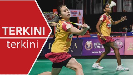 [TERKINI] Pearly-Thinaah tumbangkan gandingan nombor satu dunia untuk ke suku akhir