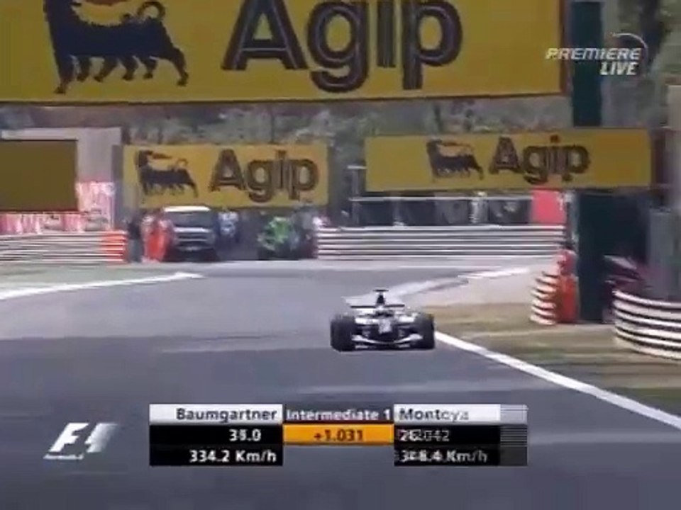 2004 F1 Italian GP-Q1 - Zsolt Baumgartner qualifying run