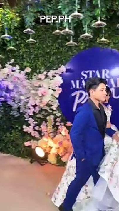 Raikko Mateo and Chunsa Jung at the Star Magical Prom 2024 #PEP #shorts