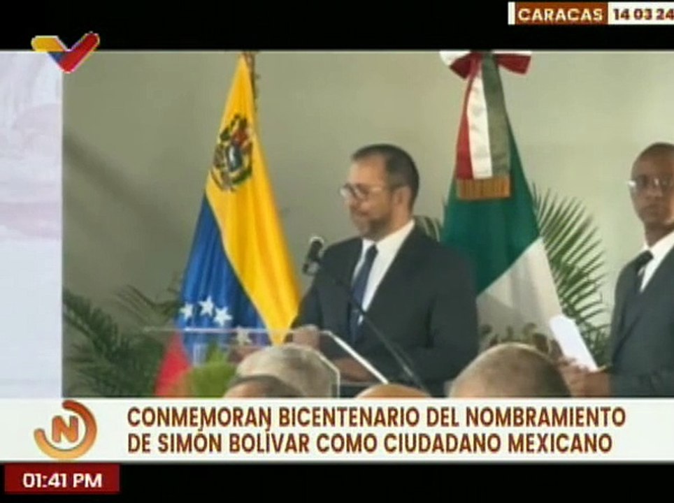 Canciller Yvan Gil: Ser bolivariano, es trabajar en búsqueda de la unidad latinoamericana