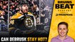 Can Jake DeBrusk Stay Hot & What Will the Fourth Line Look Like? w/ Joe Haggerty | Bruins Beat