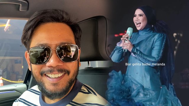 Positif betul Ajai, boleh senyum ramai kecam lagu duet dengan Aina Abdul