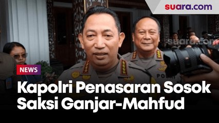 Kapolri Ikut Penasaran Soal Sosok Kapolda Jadi Saksi Ganjar-Mahfud di MK