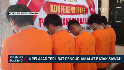 4 Pelajar Terlibat Pencurian Alat Bajak Sawah