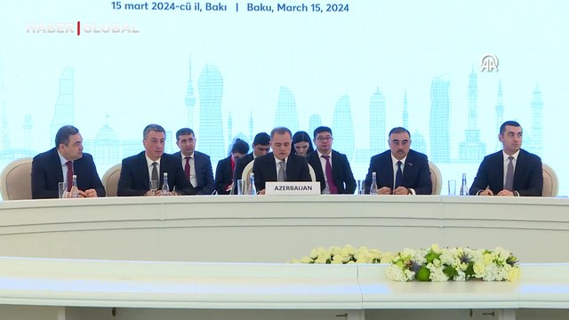 Bakü'de Türkiye, Azerbaycan, Gürcistan Üçlü Dışişleri Bakanları 9. Toplantısı başladı