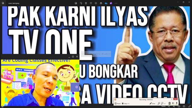 PAK KARNI ILYAS TV ONE TOLONG BANTU BONGKAR REKAYASA VIDEO CCTV OLEH KOMBESPOL MUHAMMAD NUH AL-AZHAR
