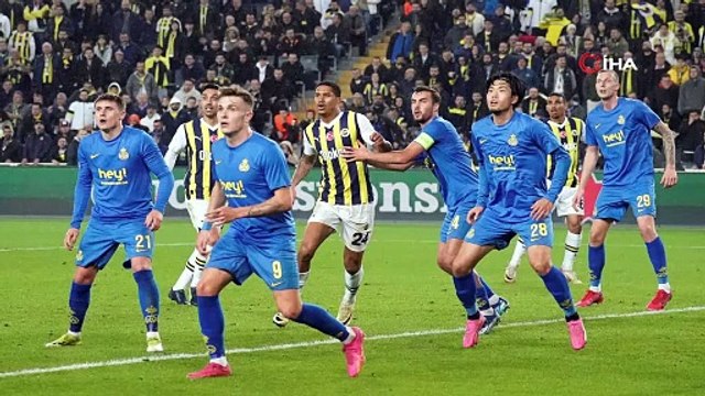 UEFA Avrupa Konferans Ligi: Fenerbahçe: 0 - Union Saint-Gilloise: 1