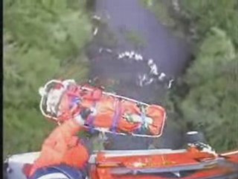 Coast Guard Rescue Hoist Near Forks, Washington