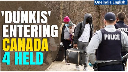 Illegal Border Crossing: 3 Indians & 1 Other Arrested Trying to Enter US from Canada | Oneindia News