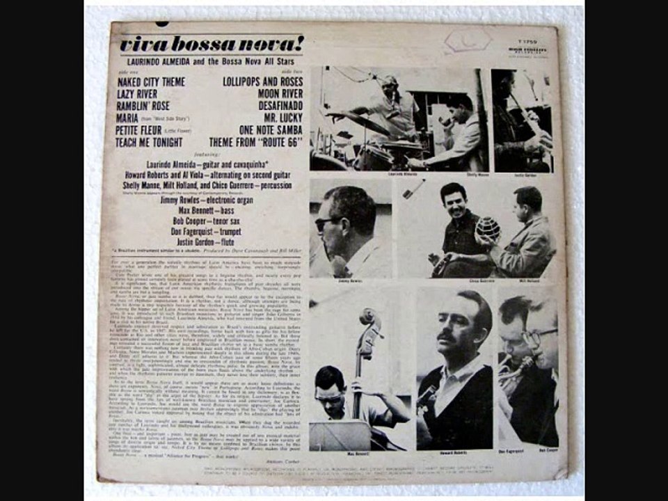 Lollipops And Roses (Velona) - Laurindo Almeida & The Bossa Nova Allstars