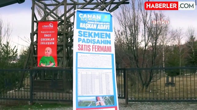 İYİ Parti Erzurum Büyükşehir Belediye Başkan Adayı Canan Uçar, AKP'li belediyenin sattığı gayrimenkulleri protesto etti