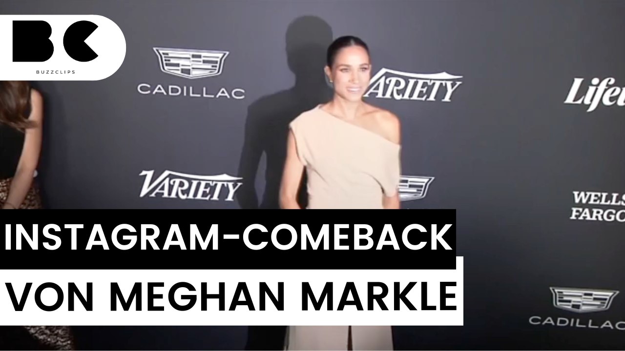 Meghan markle feiert instagram-comeback!