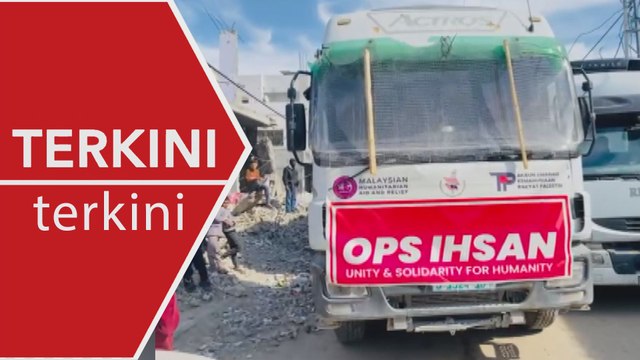 [TERKINI] Serangan udara rejim Zionis bedil Ops Ihsan di Gaza