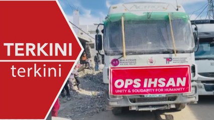 [TERKINI] Serangan udara rejim Zionis bedil Ops Ihsan di Gaza