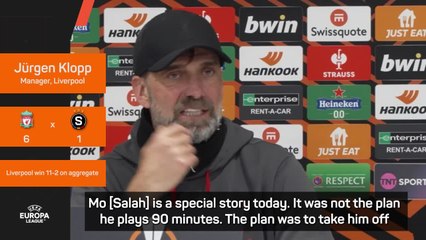 “I told Salah not to defend!” -Liverpool striker plays 90 minutes