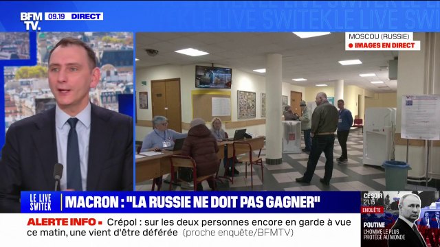 Laurent Jacobelli (député de Moselle et porte-parole du RN): On a un président qui apparaît affaibli à l'international, peu crédible et qui, en interne, essaie de dramatiser
