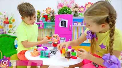 Diana and Roma Funny Adventures for kids - Compilation video