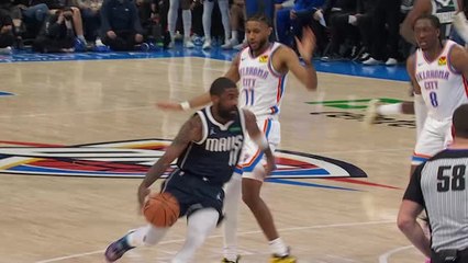 'That was spectacular' - Irving hits acrobatic finish