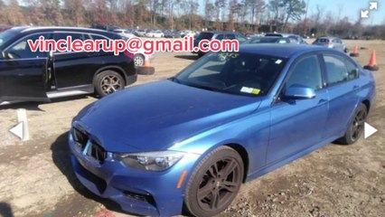BMW 3 SERIES 2014 BLUE, WBA3B5C51EF958691