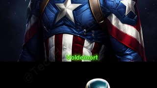 marvel and dc superhero voldemort version #marvel #dc