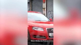 Moment Birmingham police dog set on teenager during arrest following a brawl