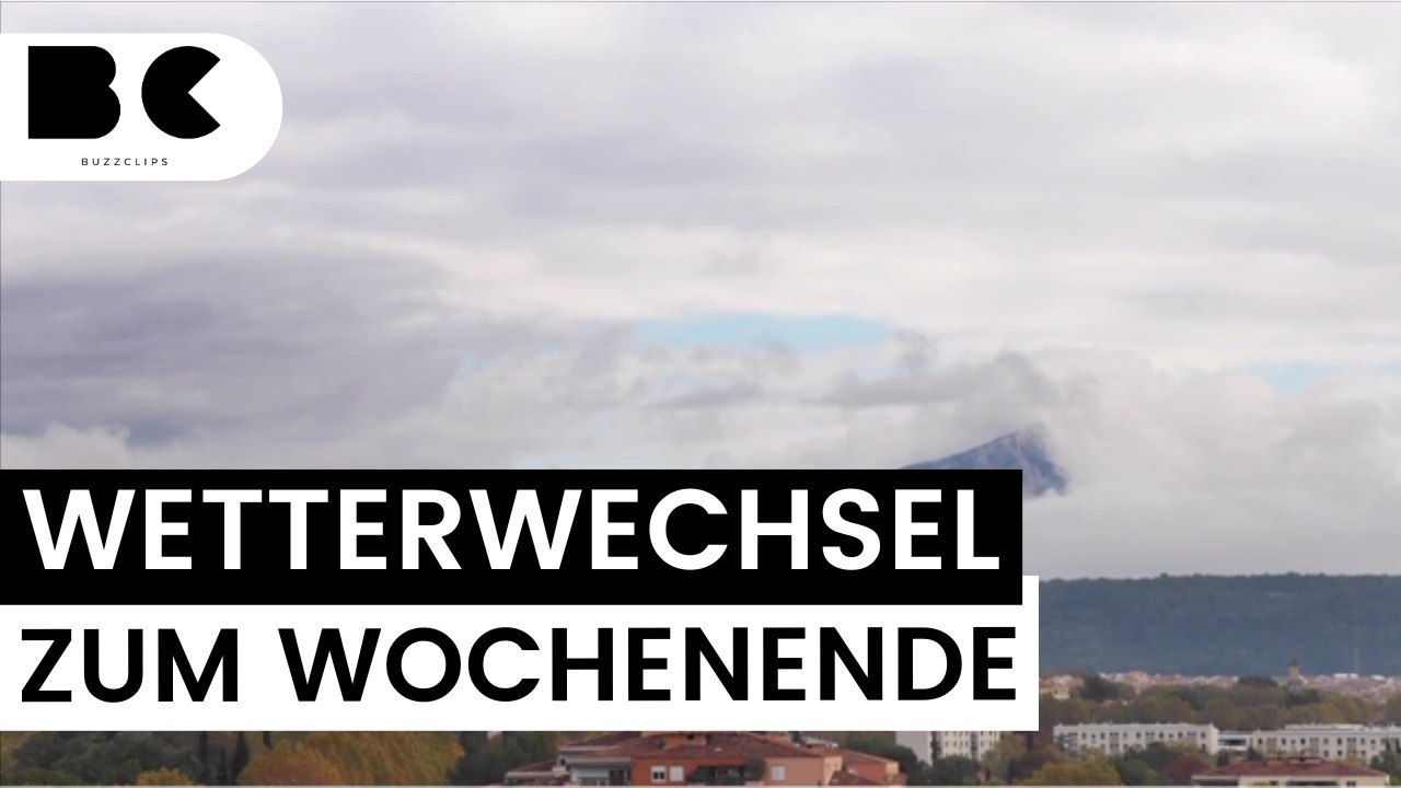 Tief Gabriele sorgt für Wetterumschwung am Wochenende!