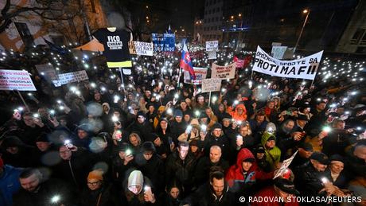 Slowakei: Aufstand gegen die Regierung