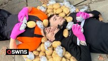 Siblings nicknamed 'spud brothers' become global sensations for their baked potatoes