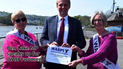 Ben Lake MP speaks out in support of WASPI women in Ceredigion