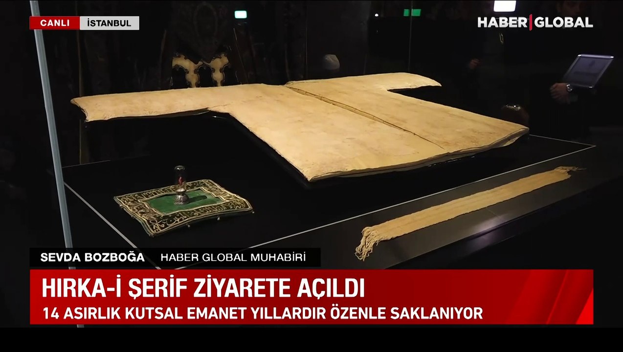 Hırka-i Şerif ziyarete açıldı