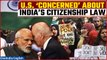 CAA: U.S. Expresses Concern Over Citizenship Law Implementation in India| Oneindia News
