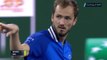 Medvedev stares down Rune in Indian Wells clash
