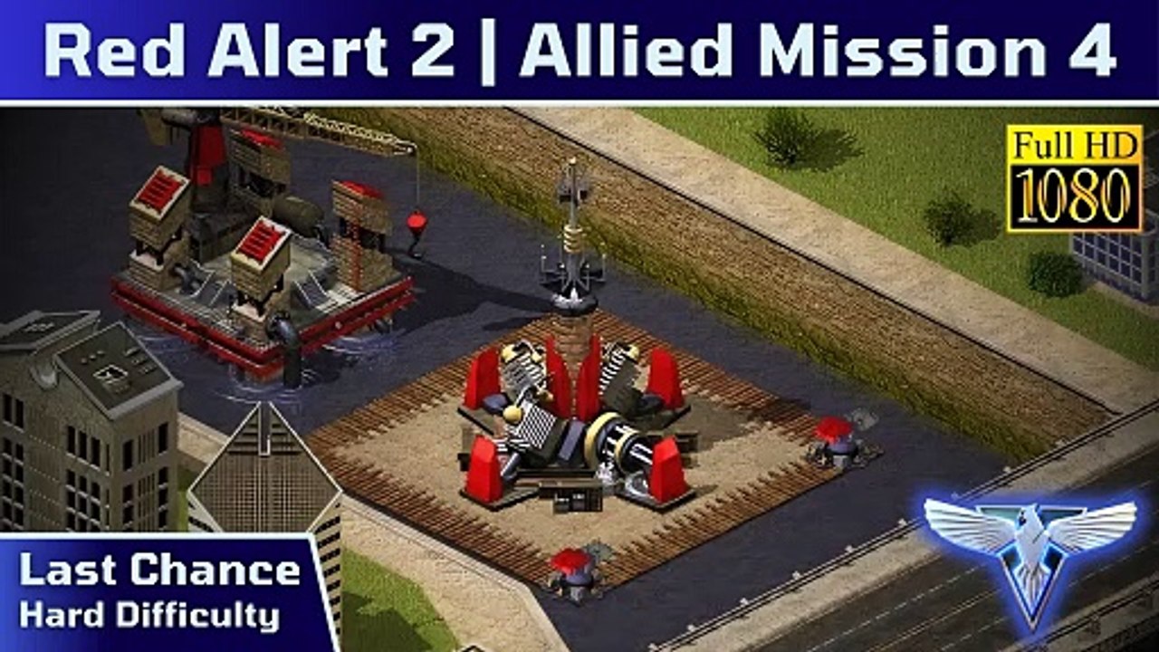 How to Beat Red Alert 2 Allied Mission 4: Last Chance - Hard - 1080p HD