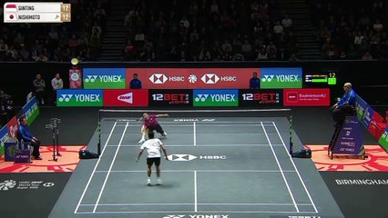 Anthony Ginting vs Kenta Nishimoto - All England 2024