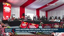 Rekapitulasi KPU Provinsi Aceh Rampung, Paslon Anies-Muhaimin Unggul Raih 2.369.534 Suara